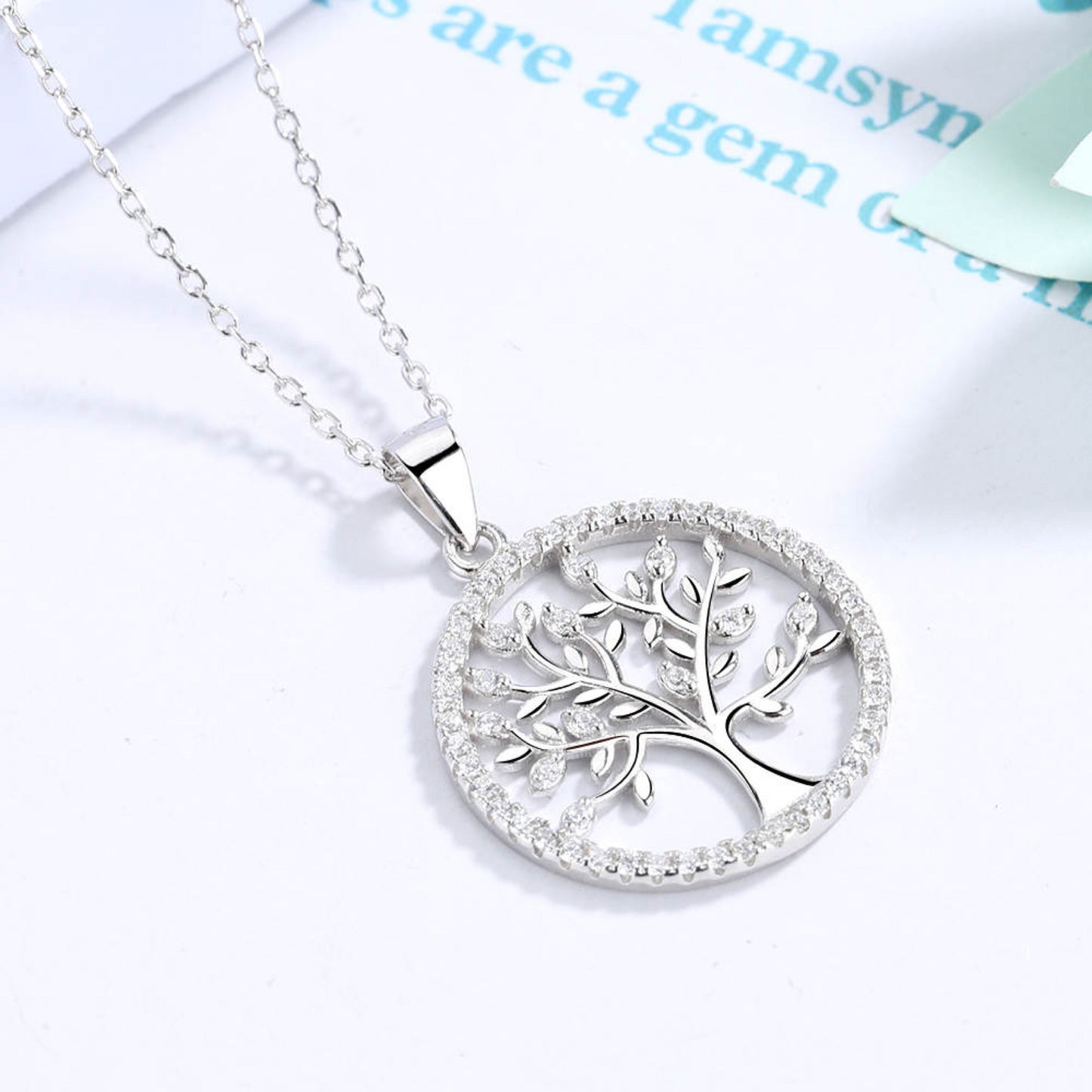 Sterling Silver Tree of Life Necklace