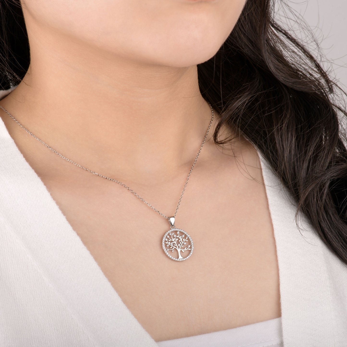Sterling Silver Tree of Life Necklace