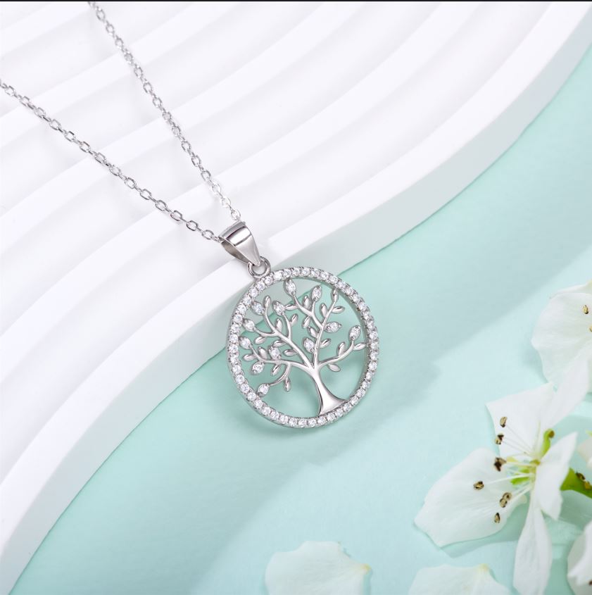 Sterling Silver Tree of Life Necklace