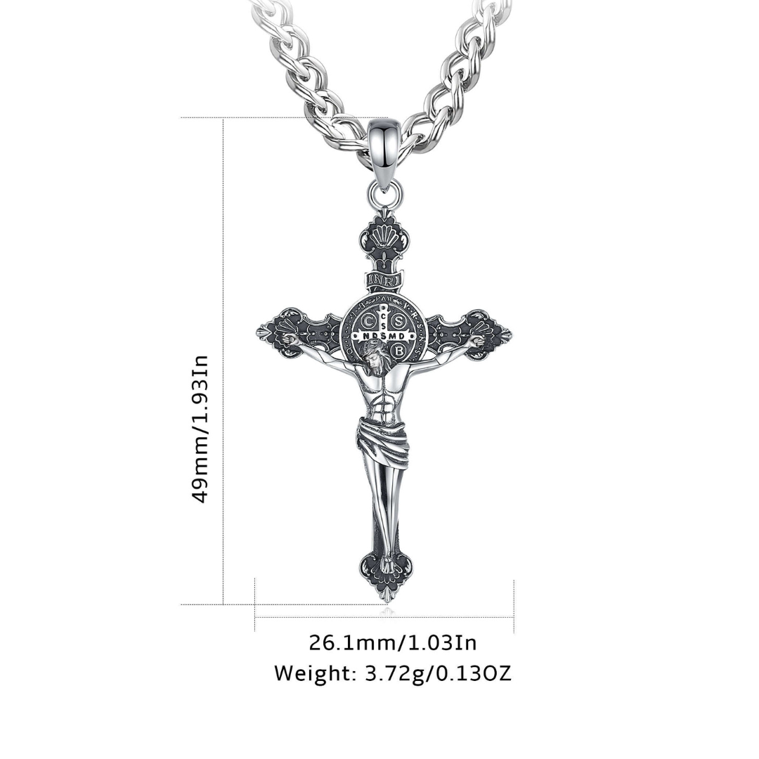 Crucifix - Jesus on a cross necklace - Highly detailed must have