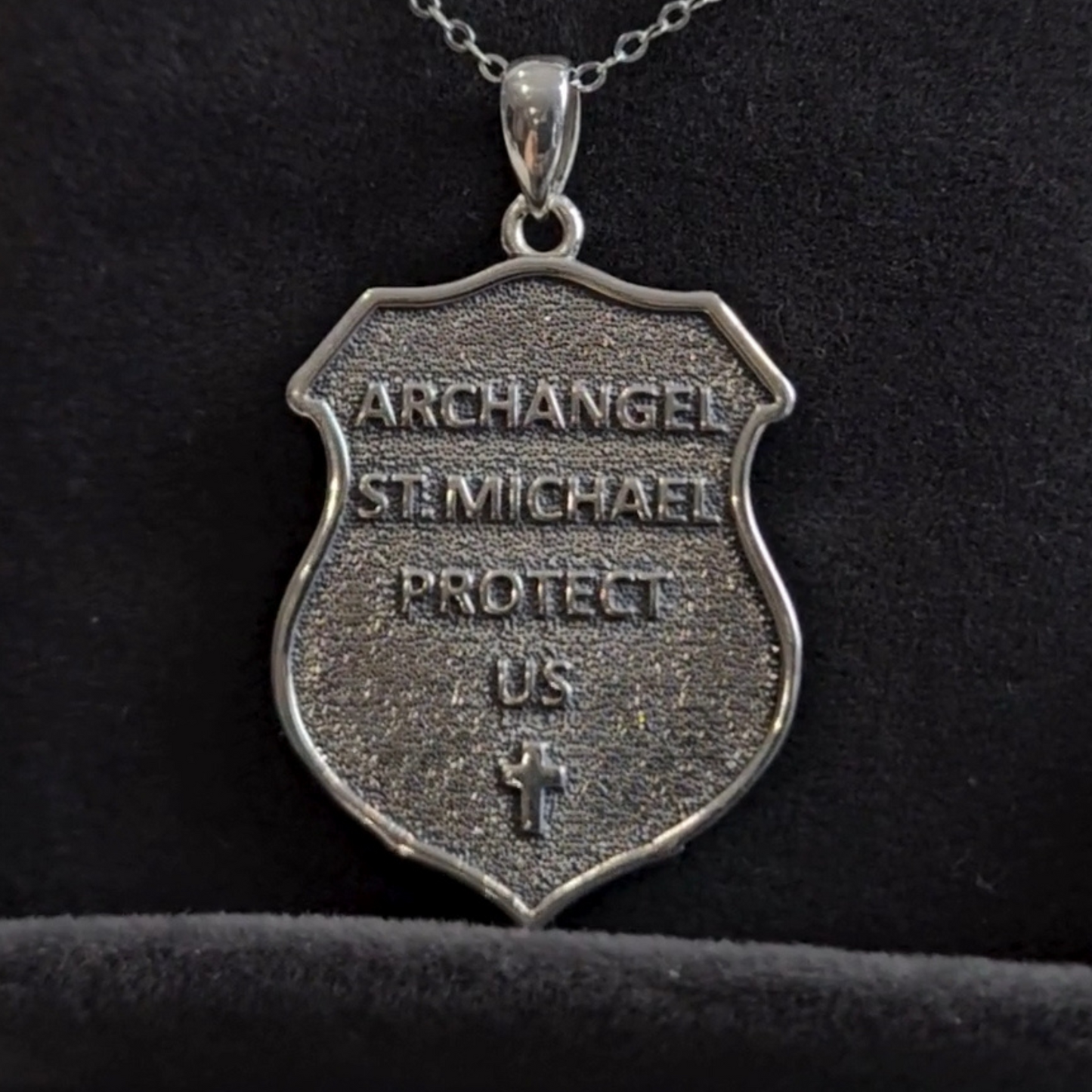 St. Michael Shield Pendant