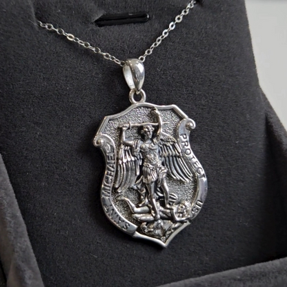 St. Michael Shield Pendant