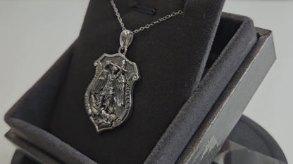 St. Michael Shield Pendant